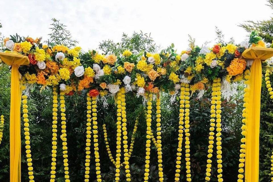 Haldi decor