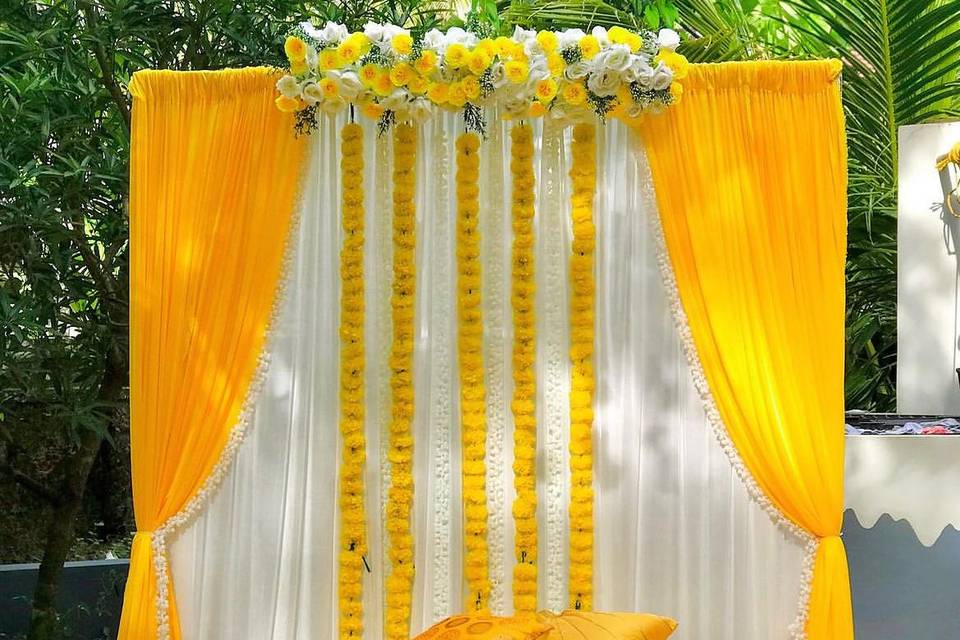 Haldi decor