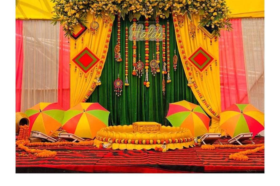 Haldi decor