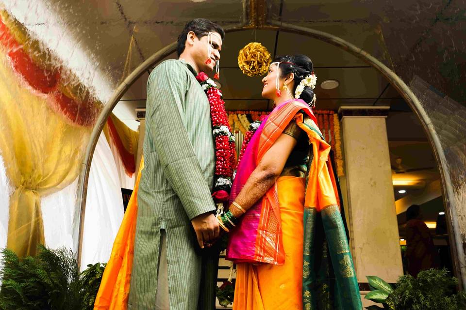 Marathi wedding shoot at mumba