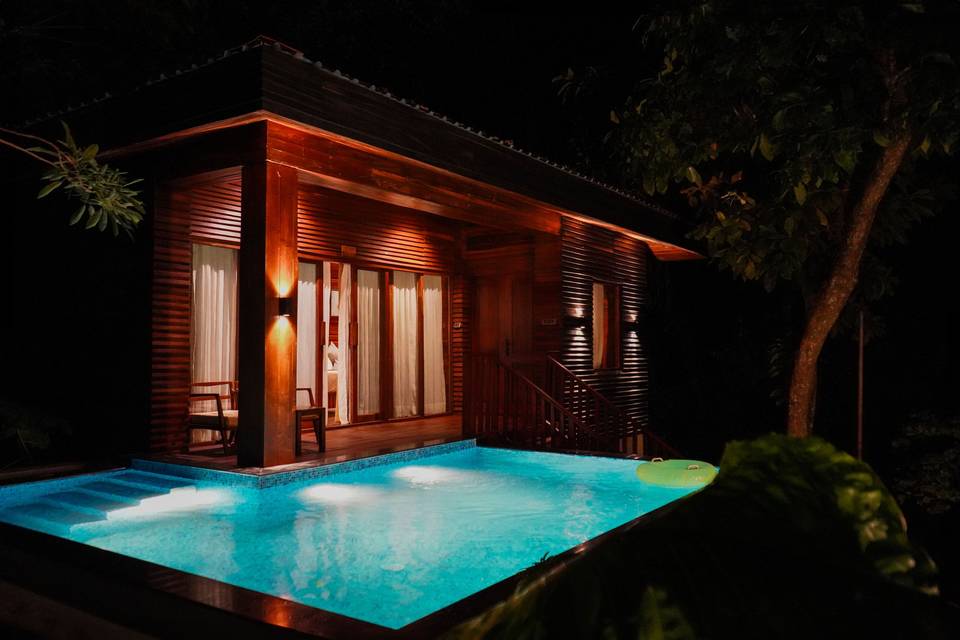 Poolside