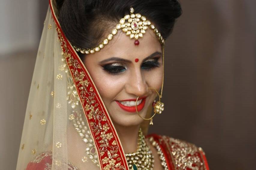 Bridal makeup