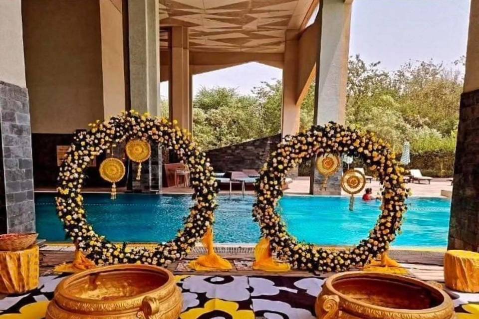 Haldi decor