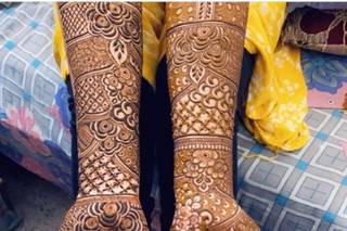 As mehendi art