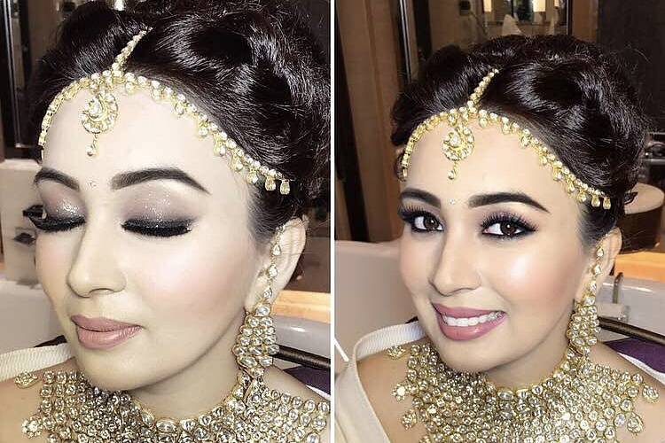 Bridal makeup