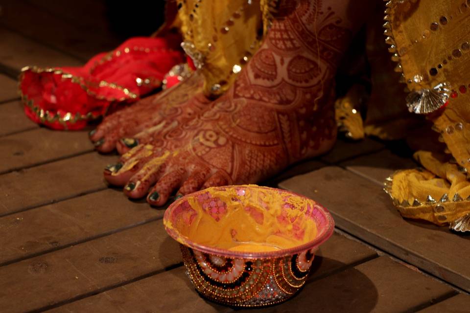 Haldi Ceremony Shoot