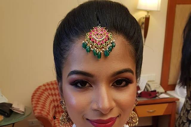 Bridal makeup