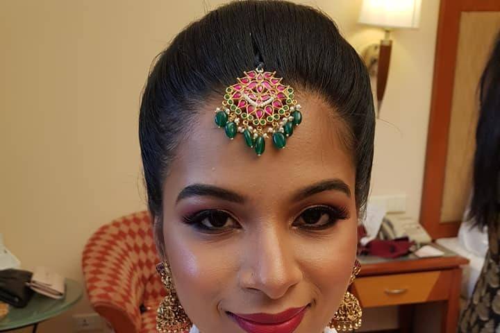 Bridal makeup
