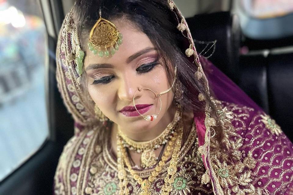 Bridal makeup