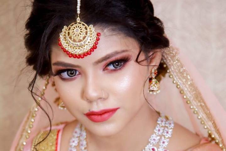 Bridal makeup