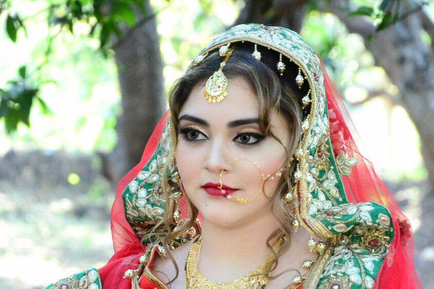 Bridal makeup