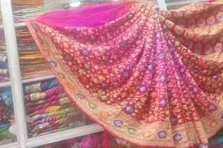 Anmol Bandhani Saree