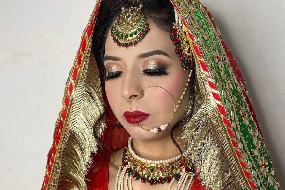 Muslim Bridal makeup