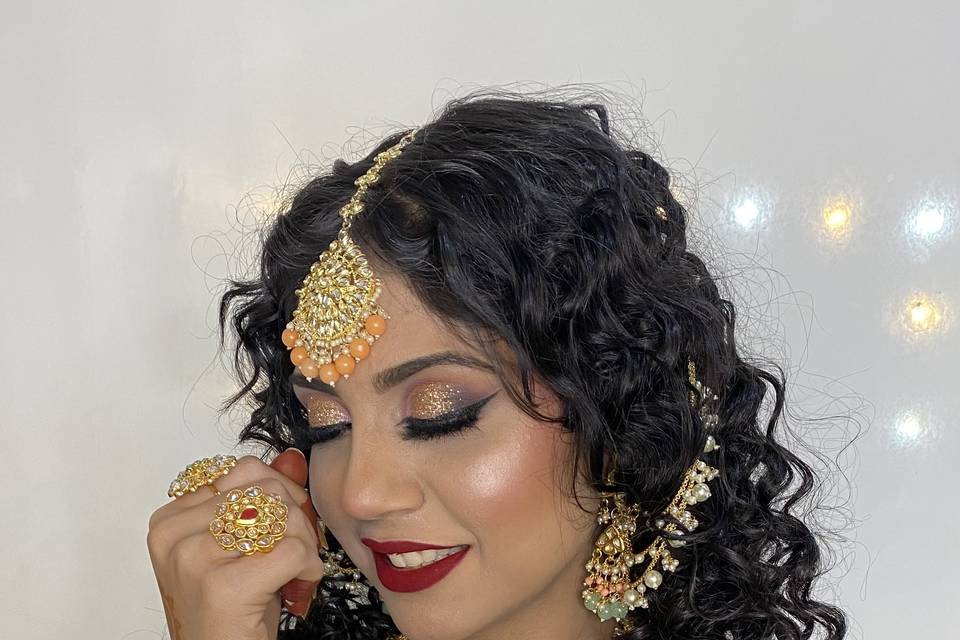 Bridal makeup