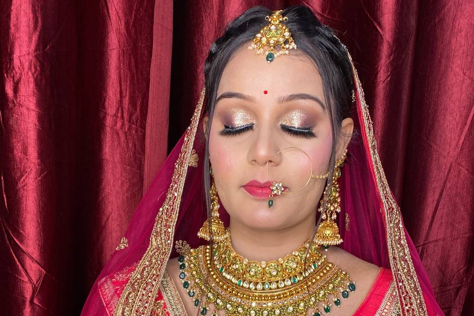 Bridal makeup