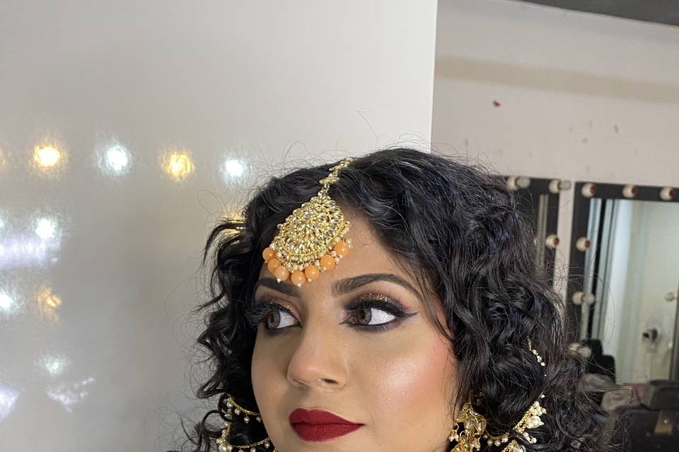 Bridal makeup