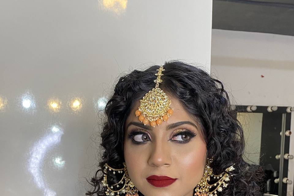 Bridal makeup