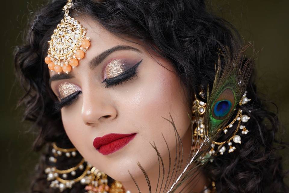 Bridal makeup