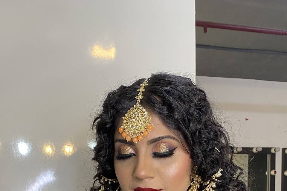 Bridal makeup