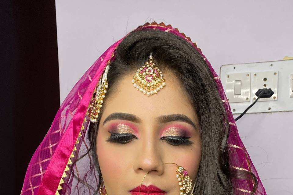 Bridal makeup