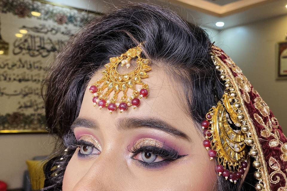 Pakistani bridal look