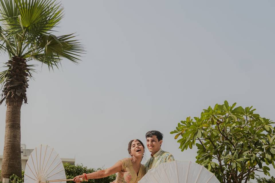 Haldi Couple