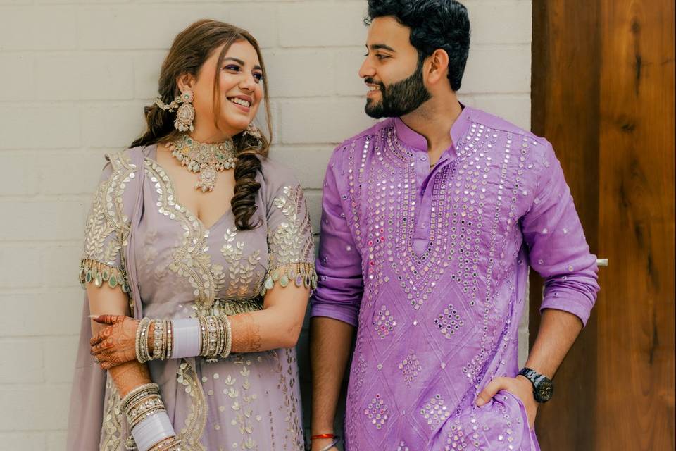 Haldi Couple