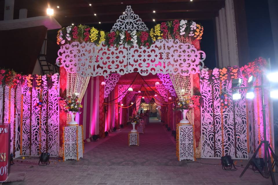 Entrance decor