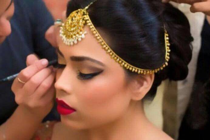 Bridal makeup