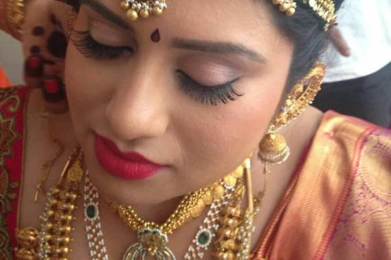 Bridal makeup