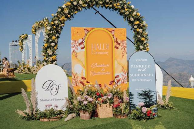 Haldi Decoration