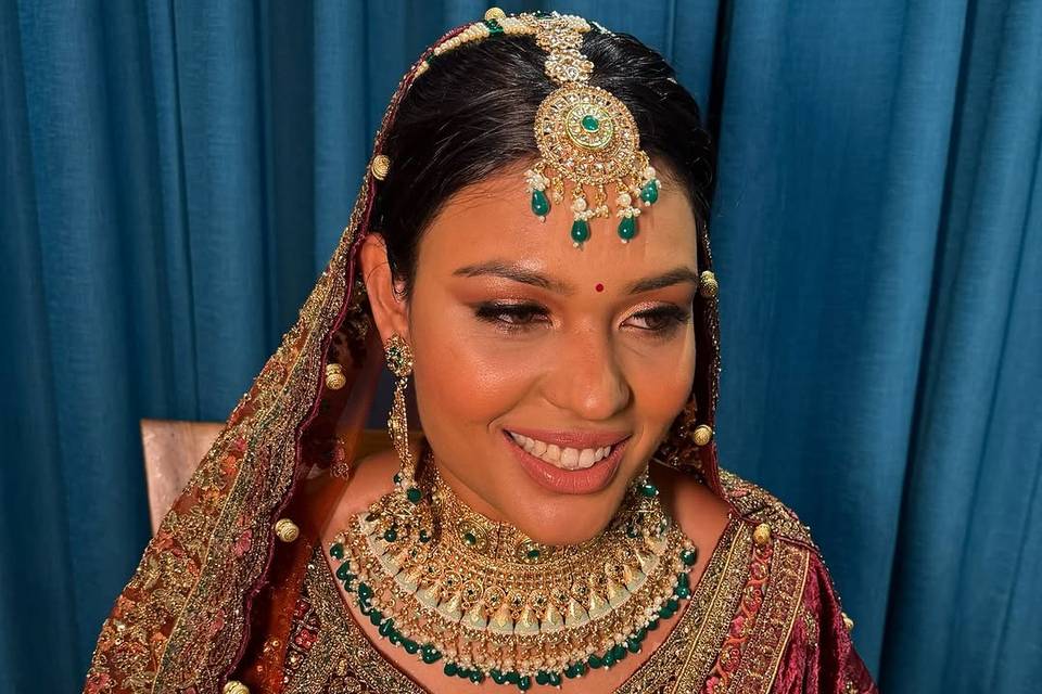 Bridal makeup