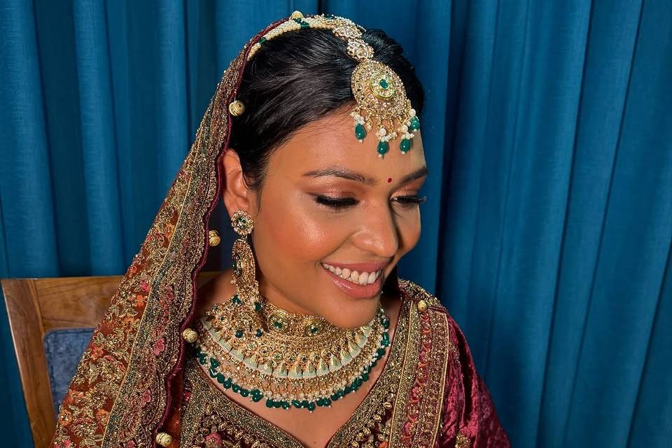 Bridal makeup