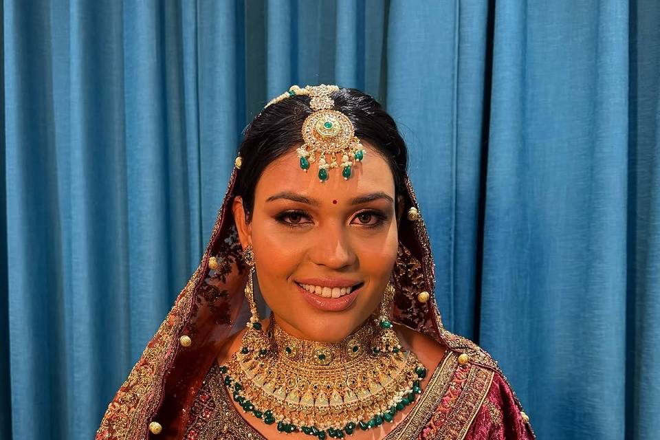 Bridal makeup