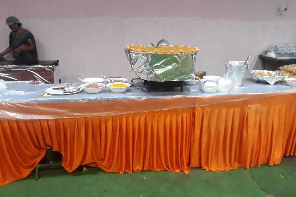 Food presentation and setup