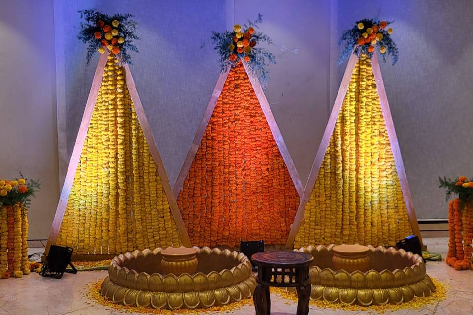 Haldi decoration