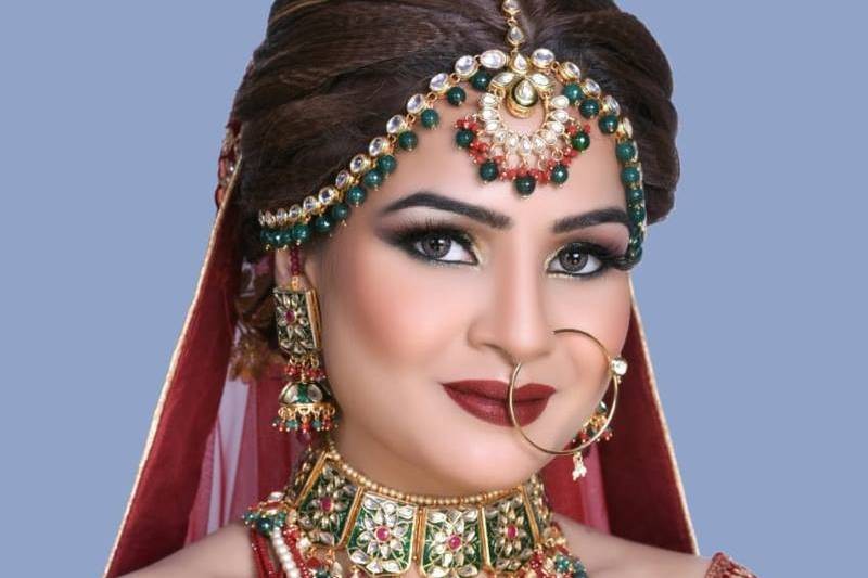 Bridal makeup