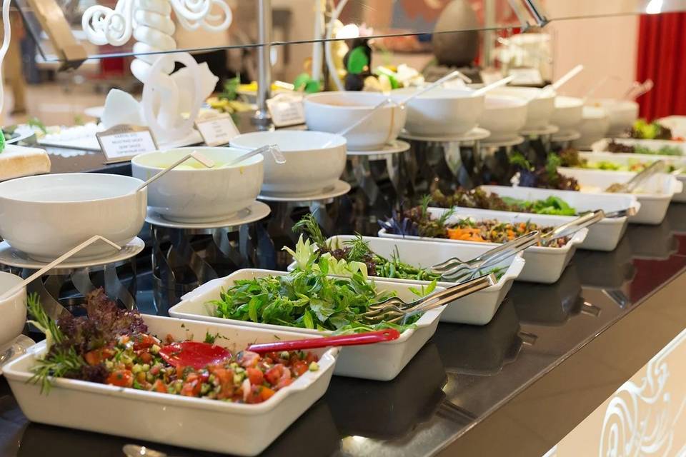 Catering setup