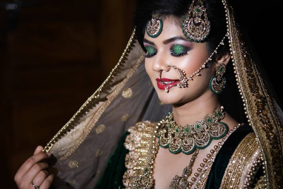 Bridal makeup