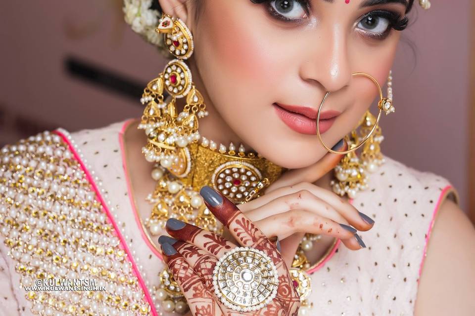 Bridal makeup