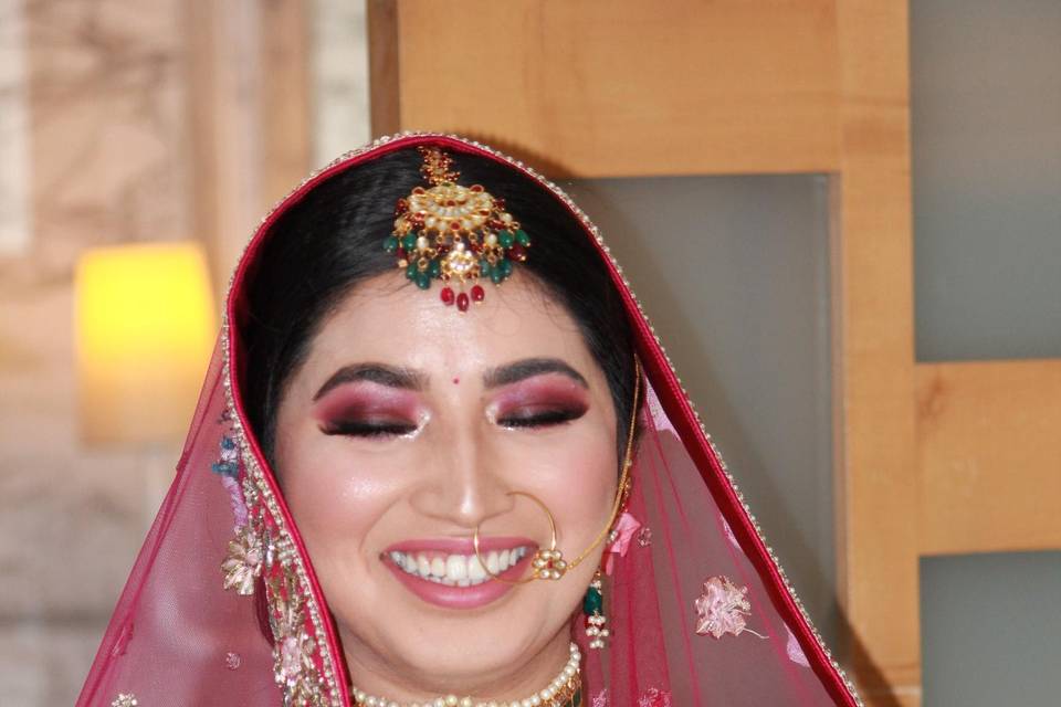 Bridal makeup