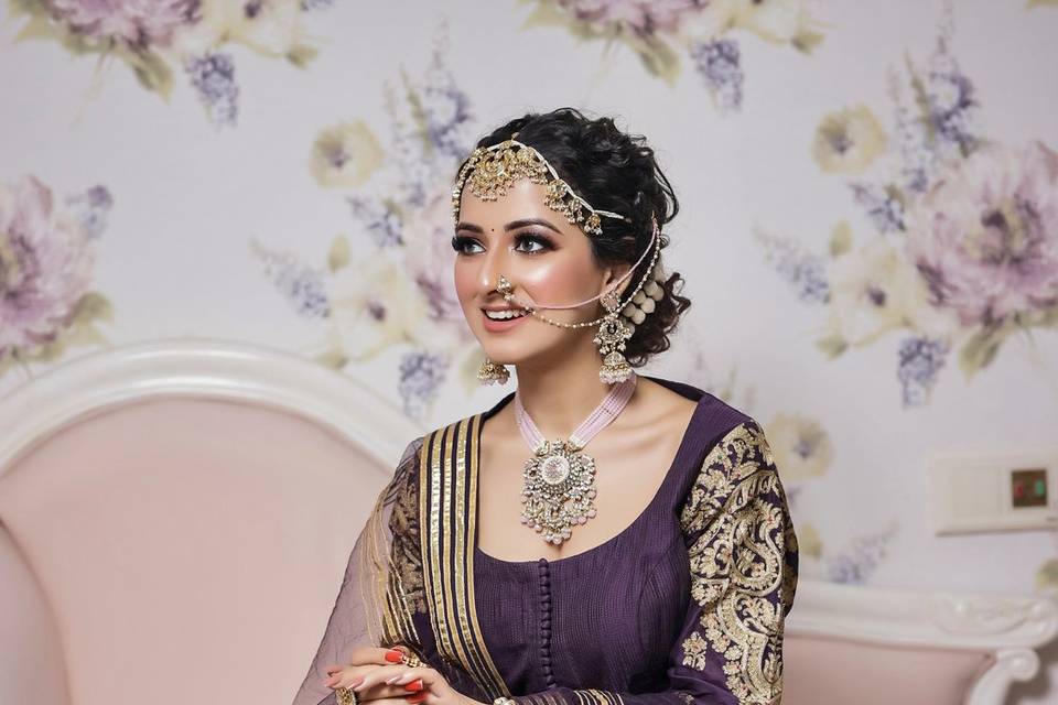 Bridal makeup