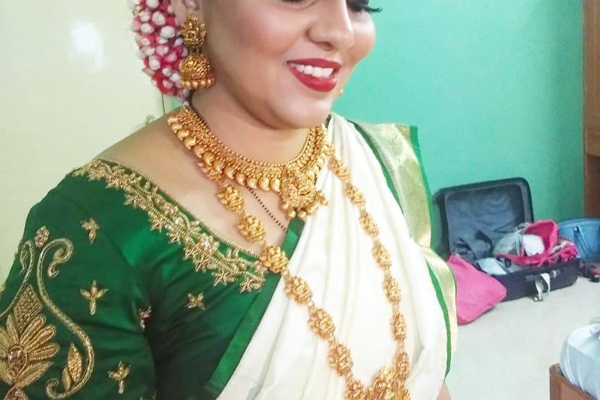 Bridal makeup