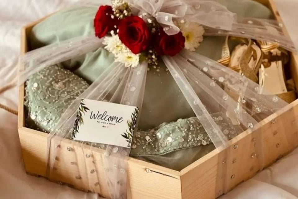 Wedding trousseau packing