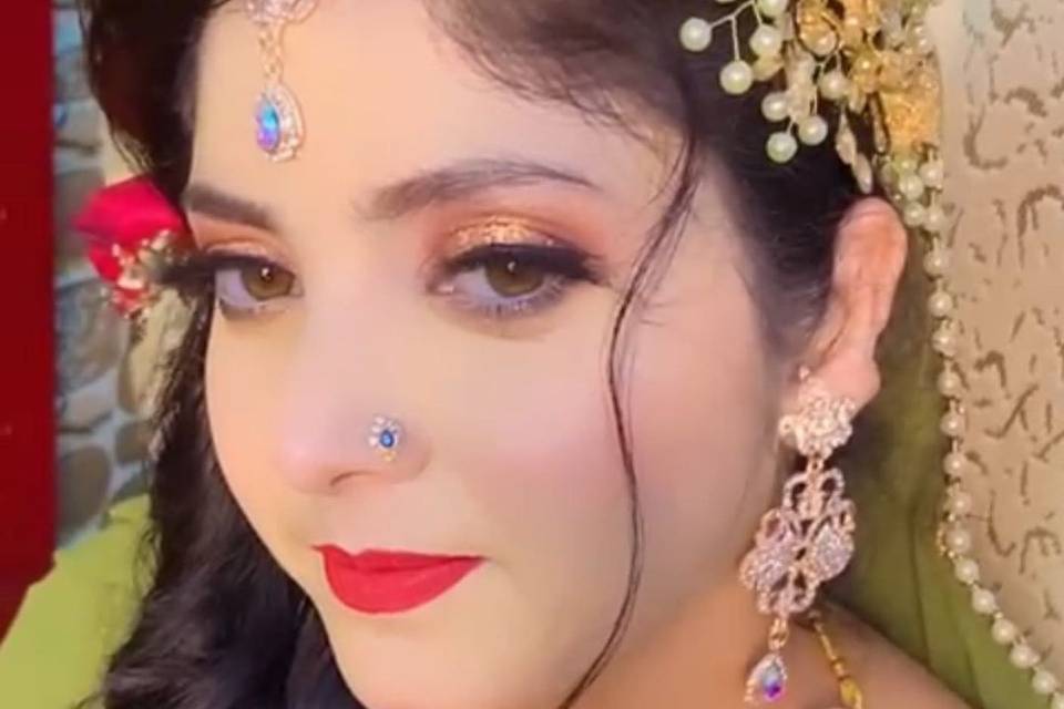 Bridal makeup