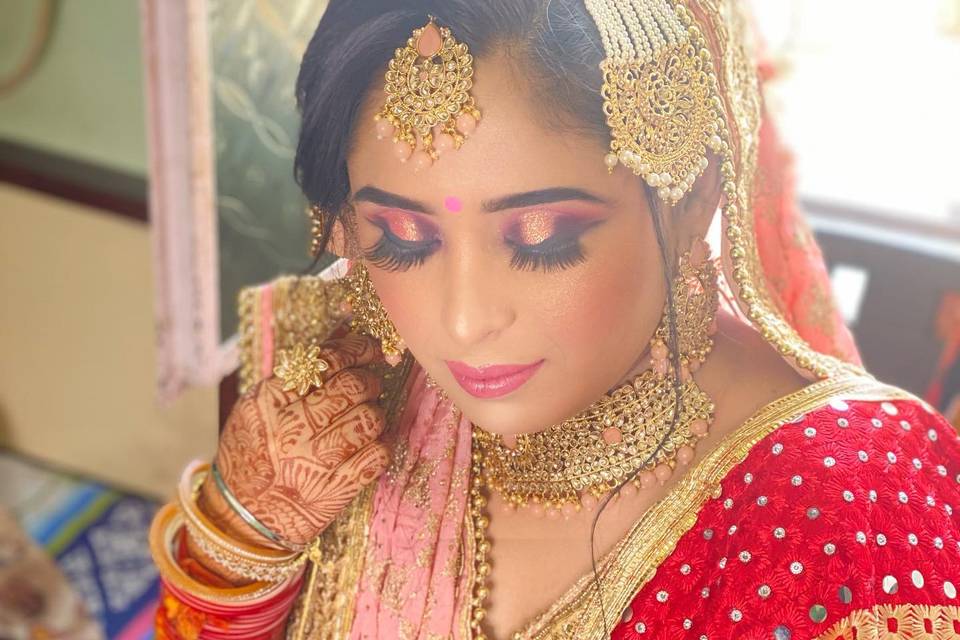 Bridal makeup