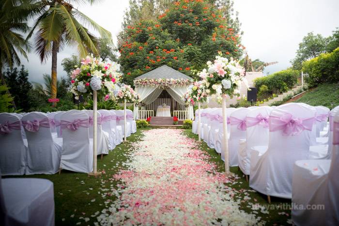 Flower aisle