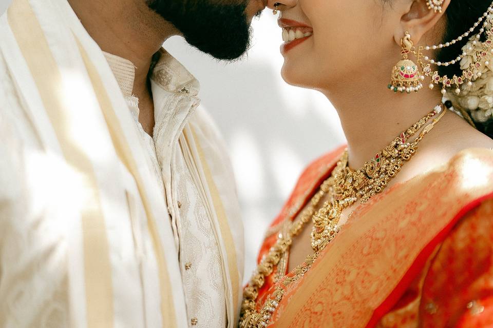 Bride and groom