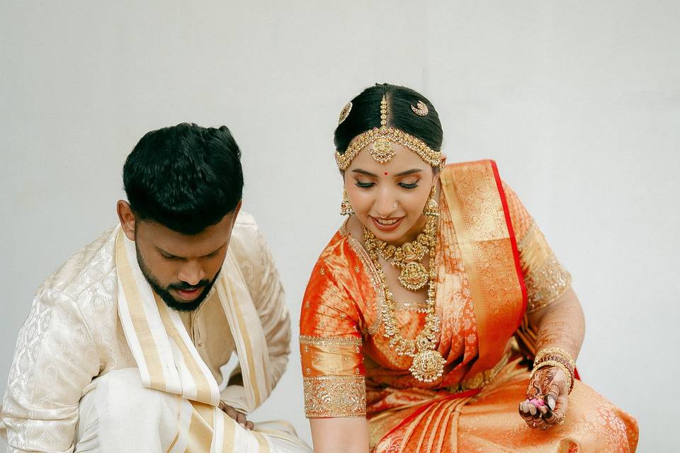 Bride and groom