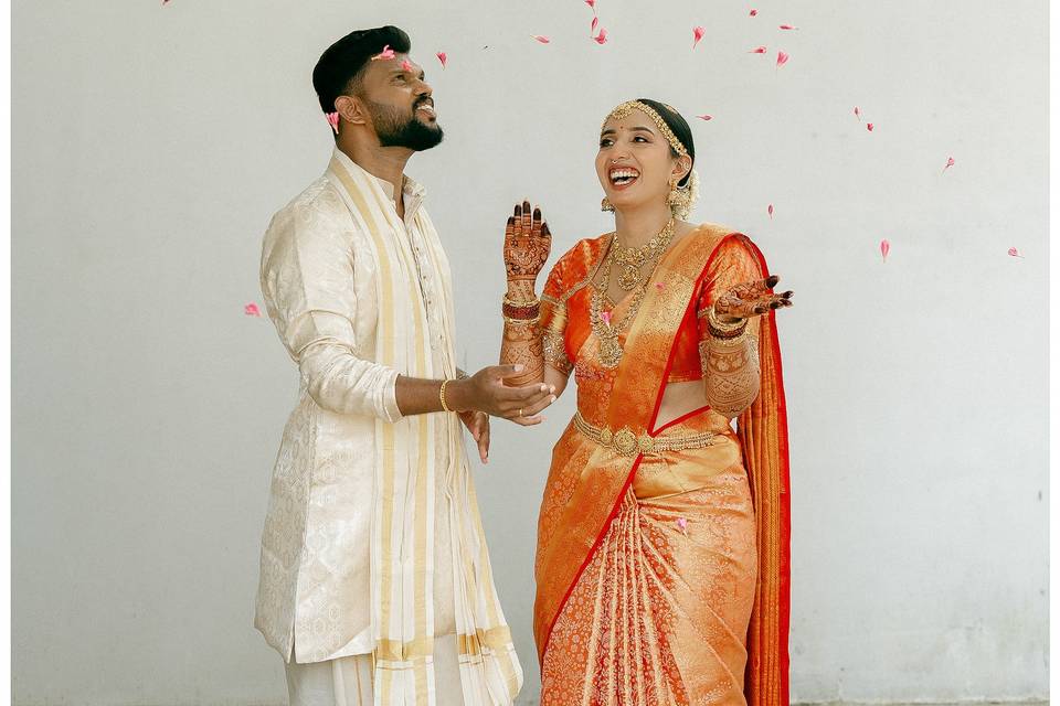 Bride and groom